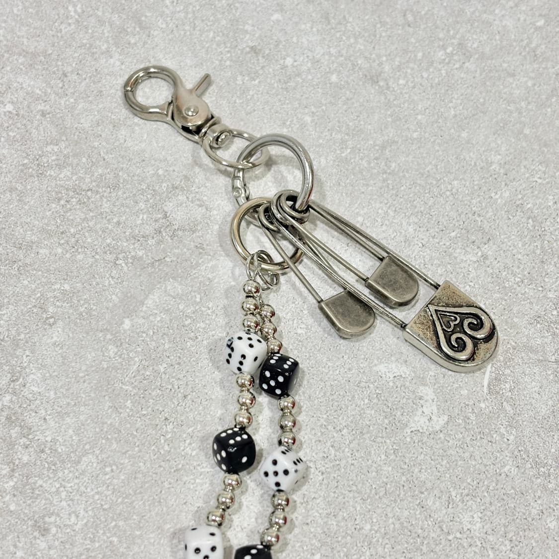 Oribell 다이스 주사위 롤체인 겜블칩 레이어드 체인 상품이미지3