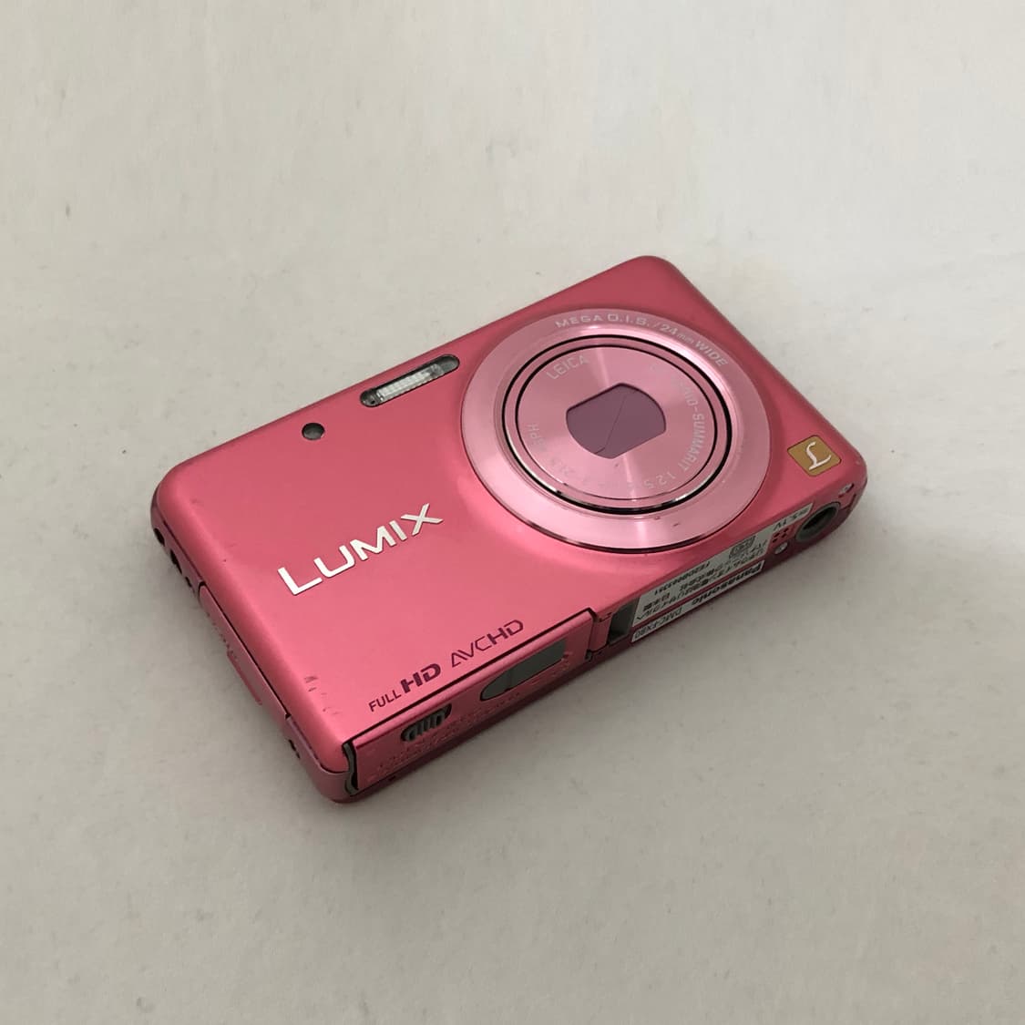 파나소닉 루믹스 LUMIX DMC-FX80 빈티지 디카 카메라 핑크 상품이미지6