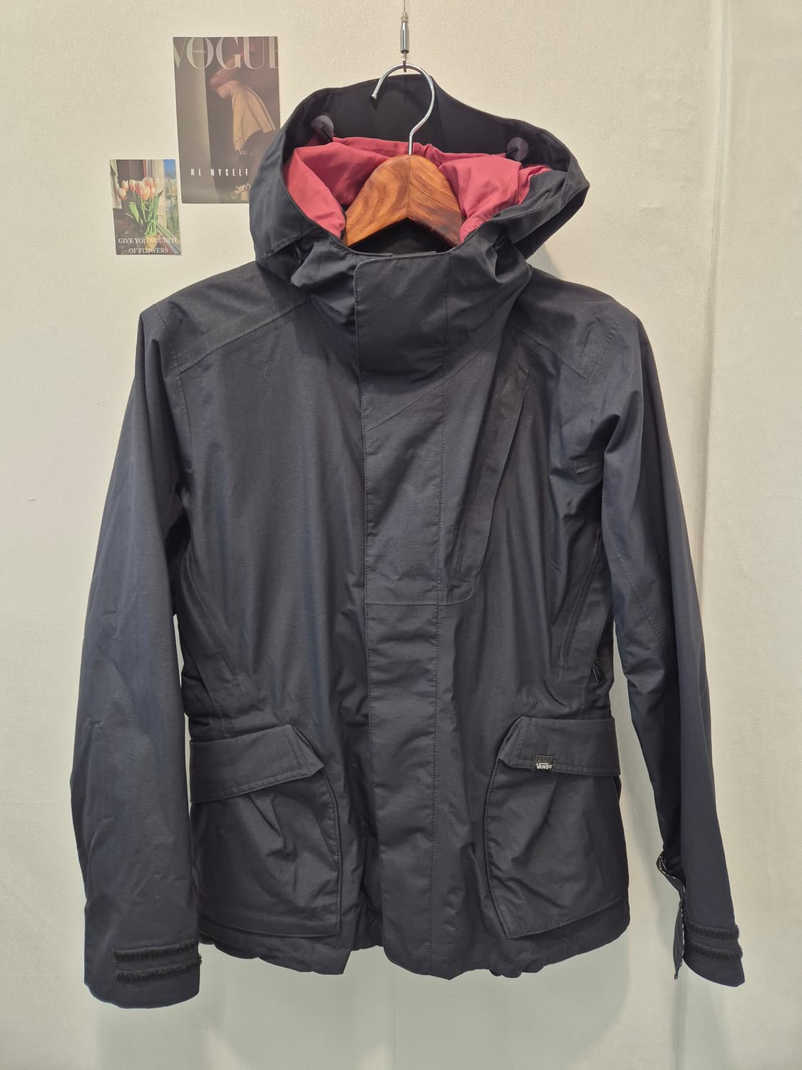 VANS 브랜드의 여성용 자켓  S
사이즈  상품이미지1