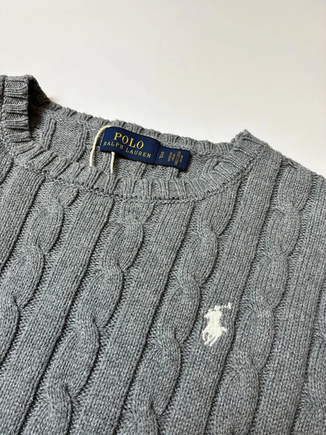 폴로 랄프로렌 10's 꽈배기 니트 PN8328 상품이미지3