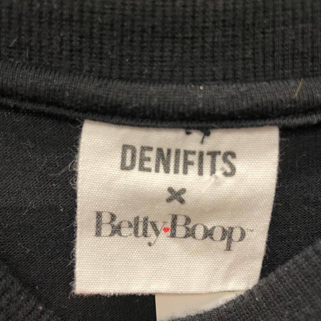베티붑 DENIFITS 좀비러브 후면 빅 프린팅 반팔 티셔츠 상품이미지7