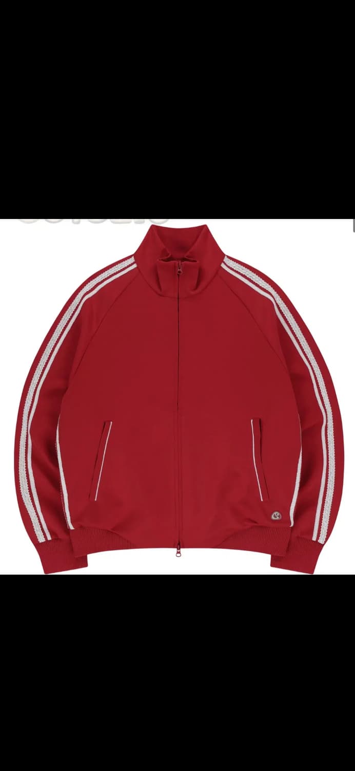 코이세이오 레이스 트랙자켓 져지 2사이즈 레드 상품이미지1