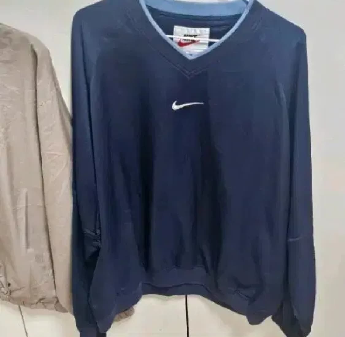 나이키 남색 긴팔웜업 상품이미지1