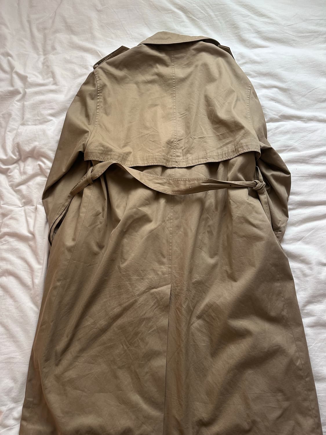 생로랑 Cotton-silk Belted Trench Coat 상품이미지8