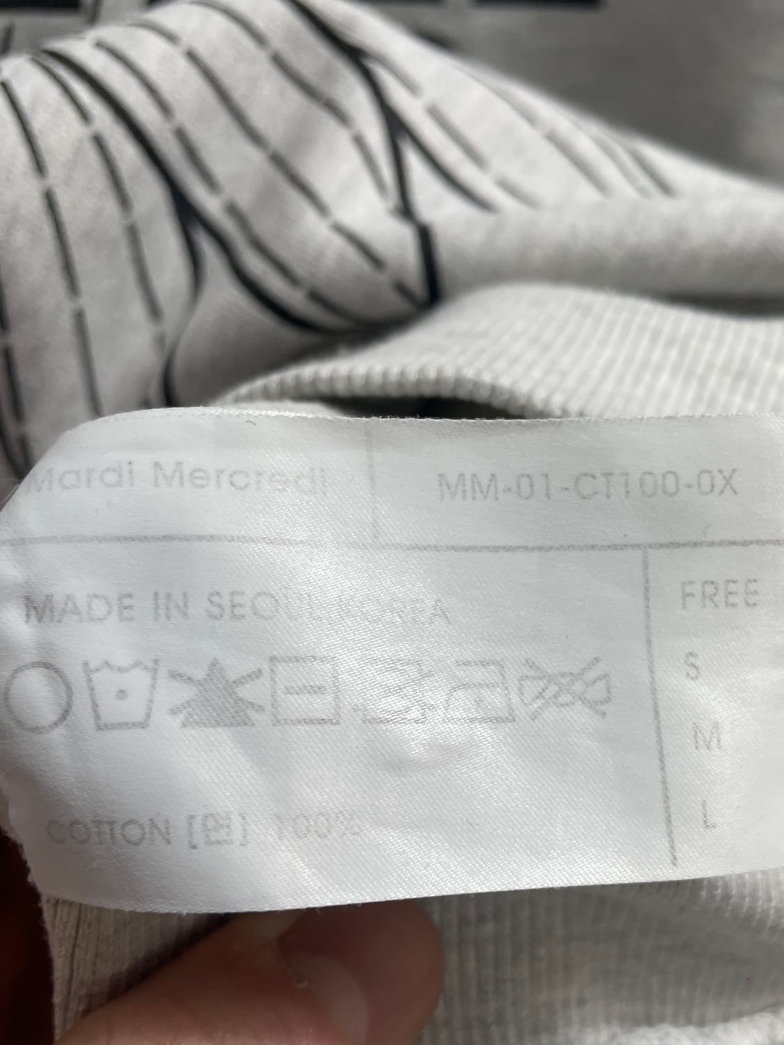 마르디 메르크디 플라워 맨투맨 (on.687)   상품이미지5