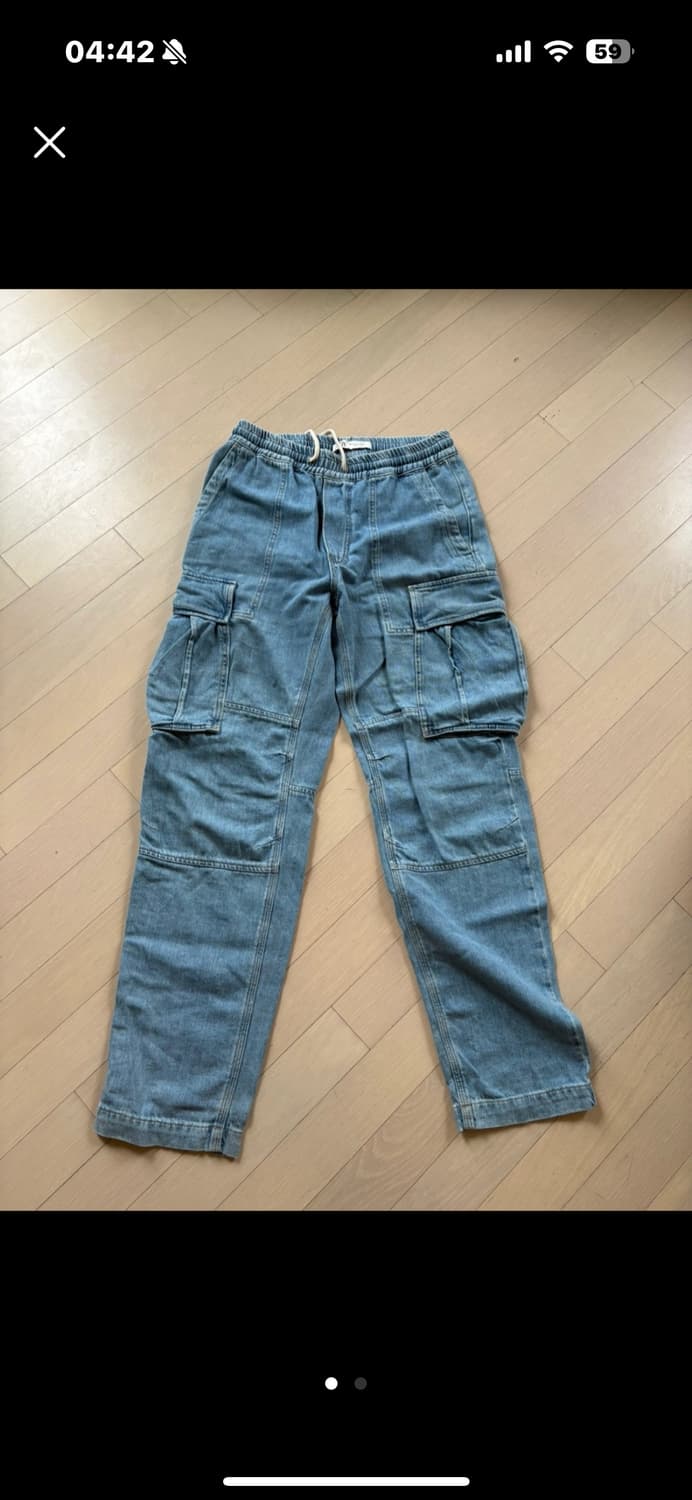 자라 청 카고팬츠 상품이미지1