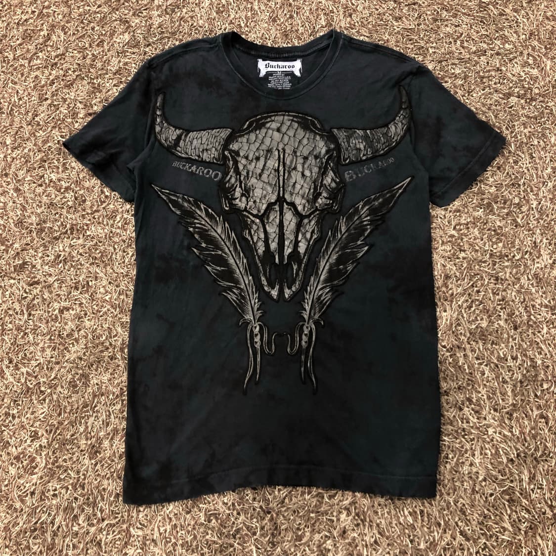 버커루 Y2K 오리엔탈 펑크 티셔츠 상품이미지1