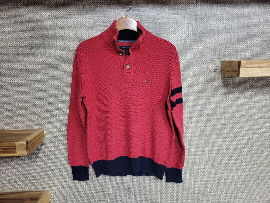 S 95사이즈 타미힐피거 빈티지 니트 아메카지 스웨터 상품이미지1