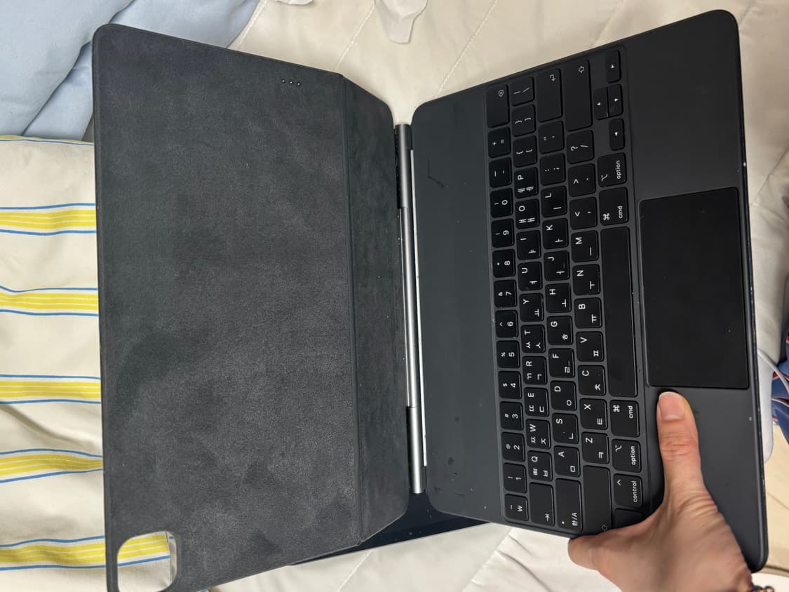 아이패드 12.9 4세대 128기가, 애플펜슬, 정품 키보드  상품이미지7