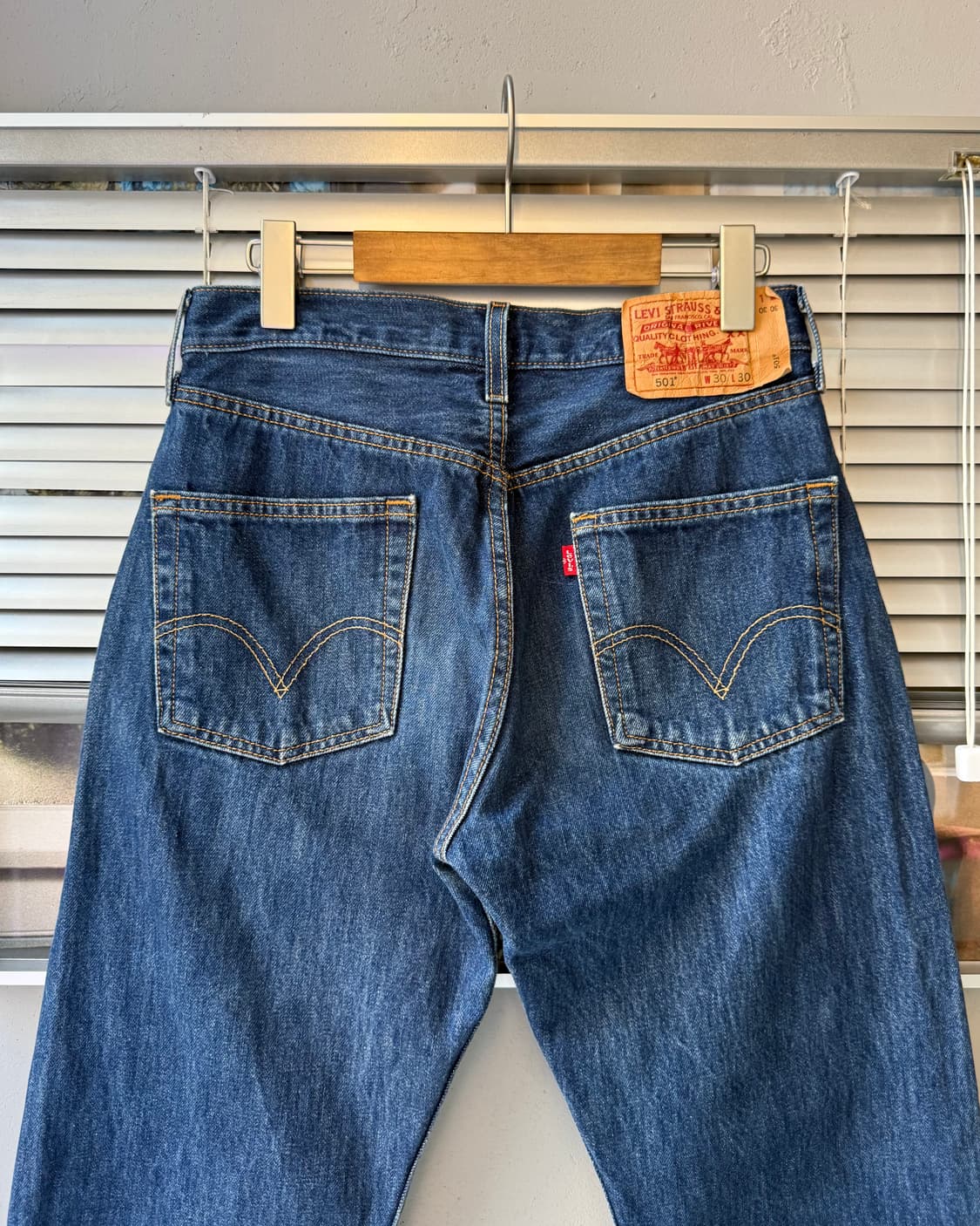 Levi's 501 00s washed denim pants 상품이미지6