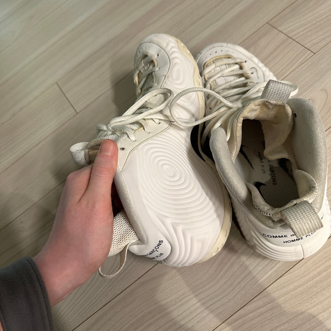 꼼데가르송 나이키 폼포짓 270 화이트 상품이미지2