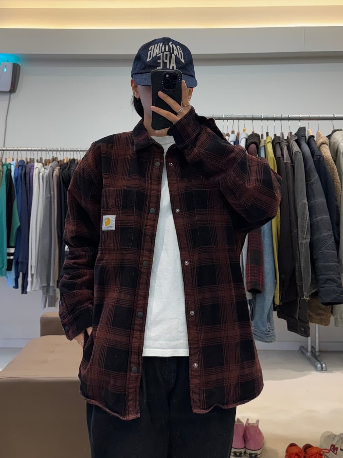 칼하트 기모 워크 자켓 상품이미지6