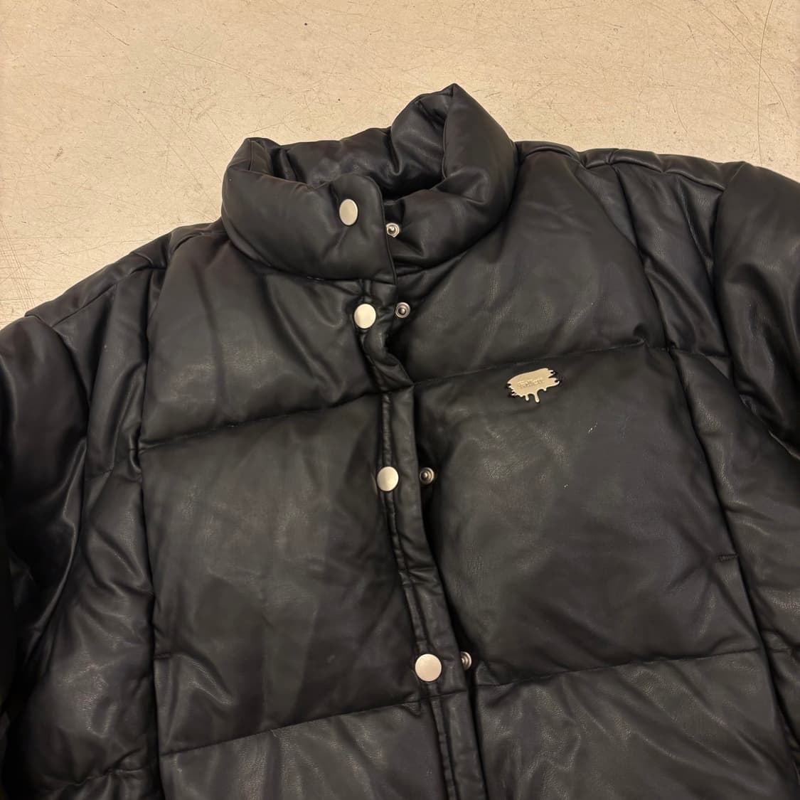 팔렛 레더 푸퍼 패딩 상품이미지2