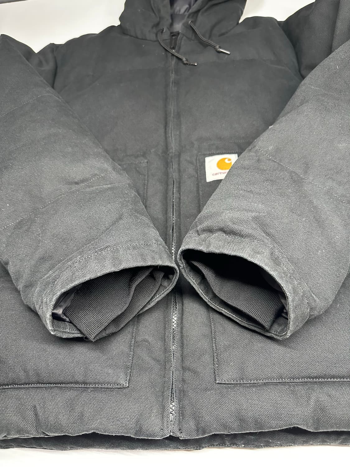 칼하트 블랙 후드 자켓 상품이미지4