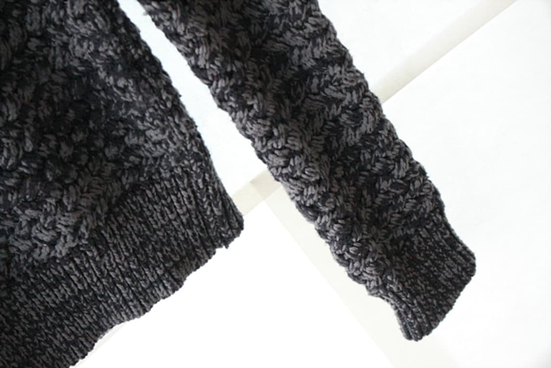 The kooples 더 쿠플스 그레이 믹스 니트 스웨터 상품이미지3