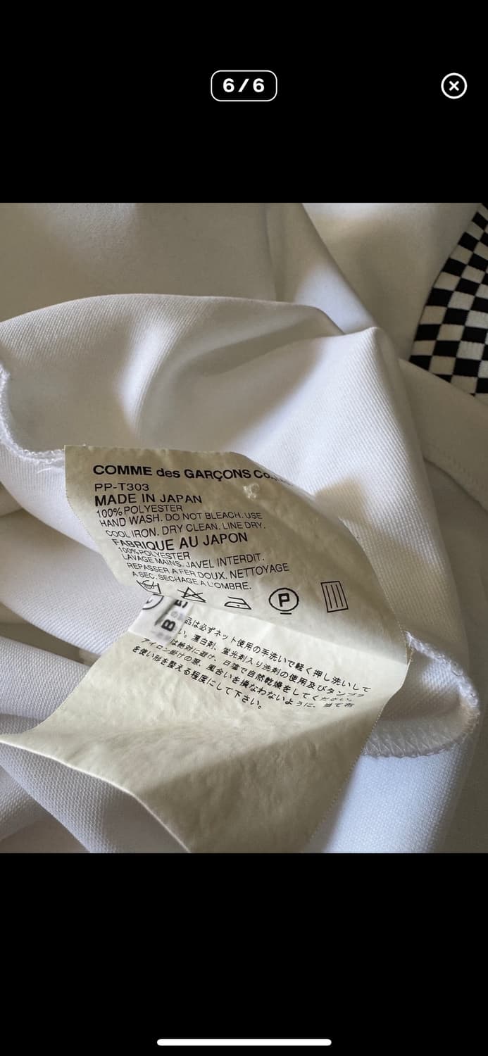 꼼데가르송 2005 homme plus 폴로 피케티 L 상품이미지5