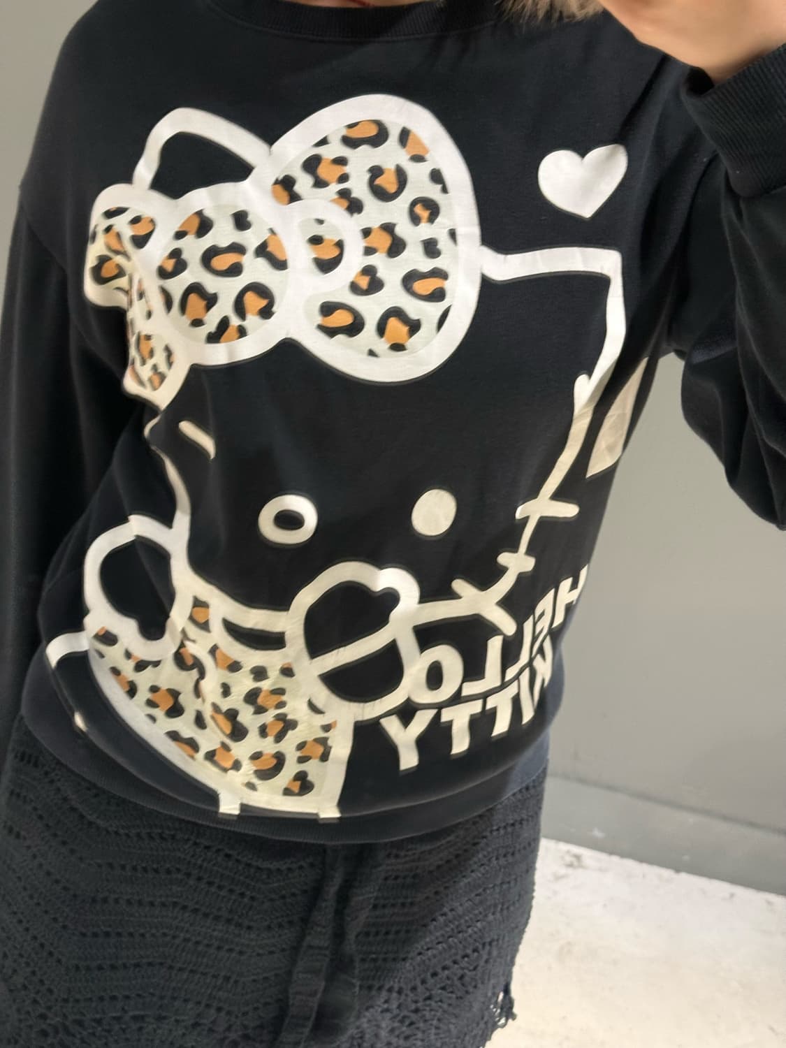 Sanrio hello kitty printing sweatshirt 상품이미지4