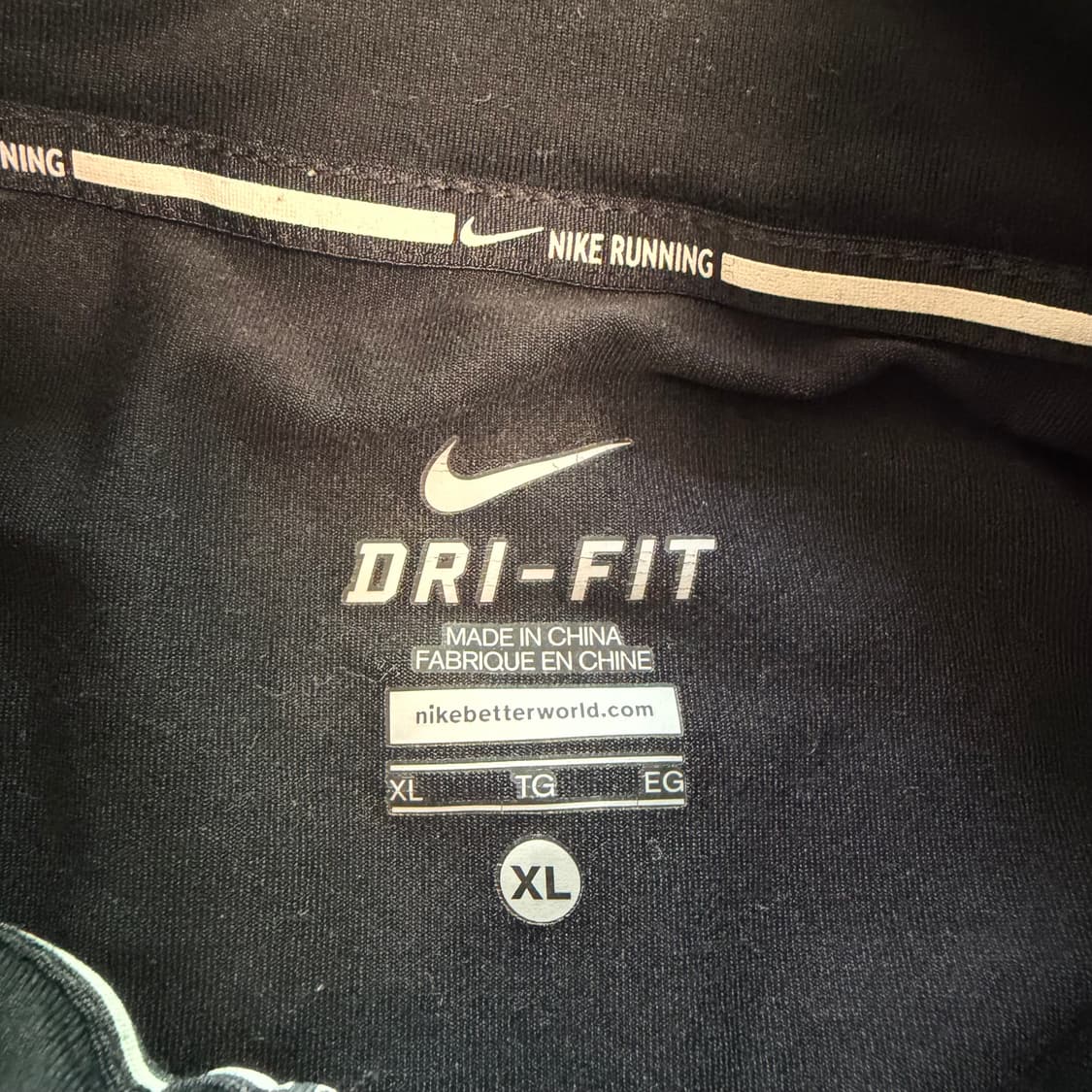 Nike 러닝 트레이닝 핑거홀 드릴탑 상품이미지2