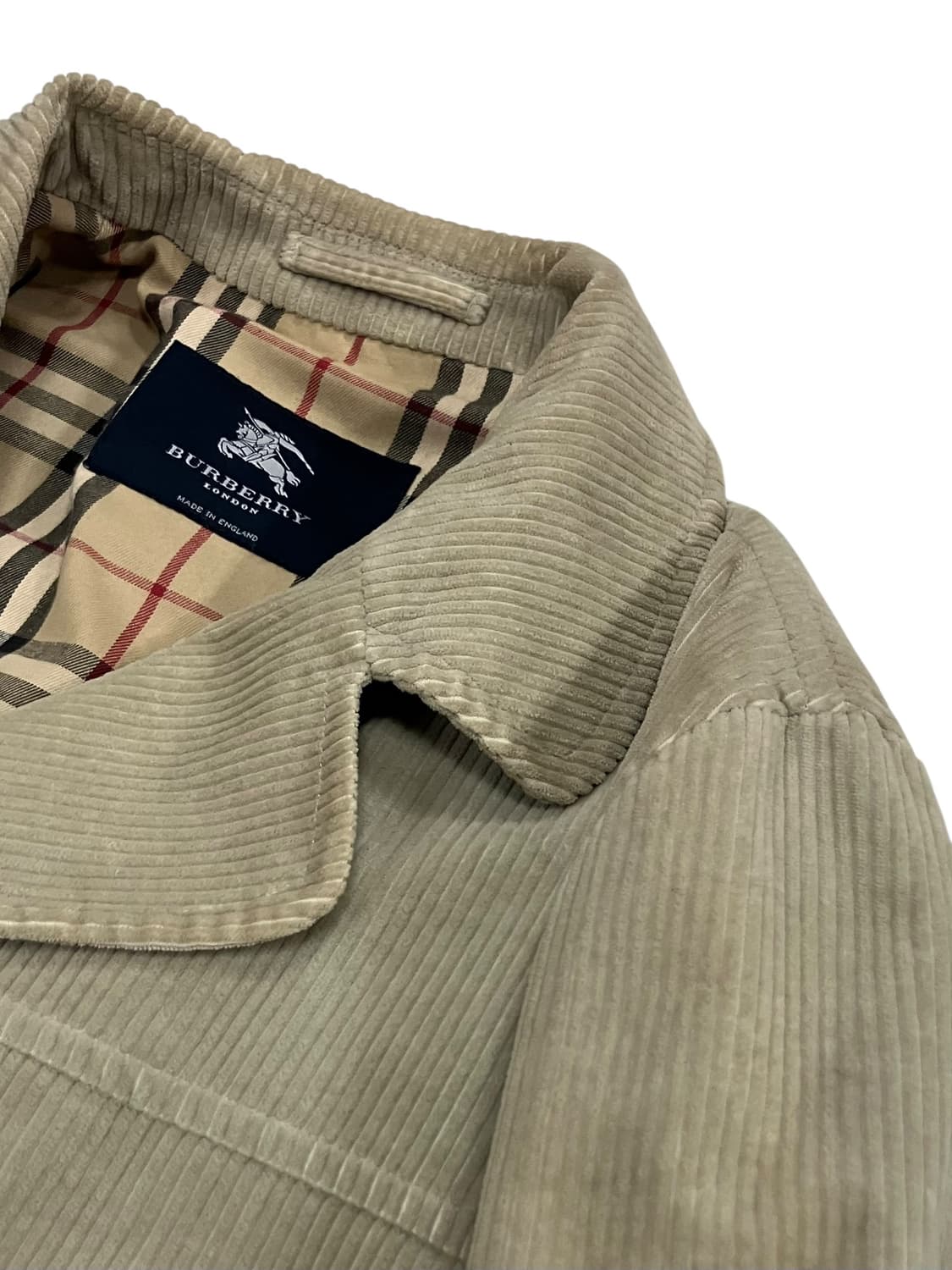 버버리 코듀로이 자켓 105 상품이미지2