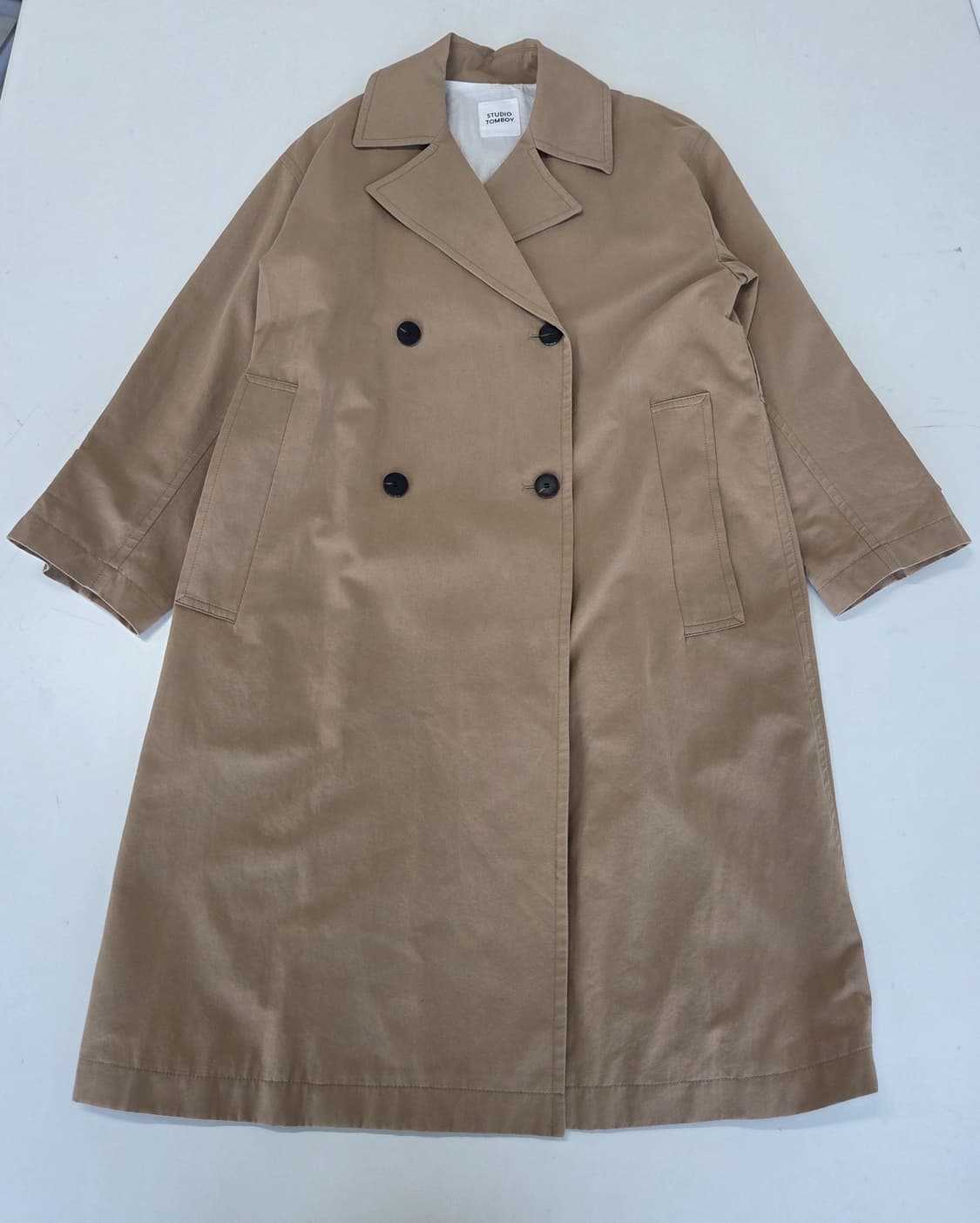 스튜디오톰보이 트렌치코트 브라운 80-90-160 상품이미지1