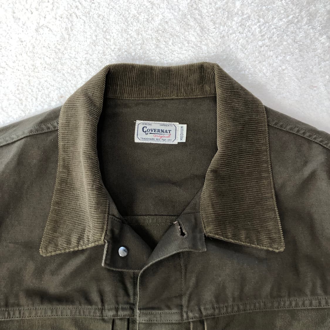 커버낫 코듀로이 카라 워크자켓  상품이미지5