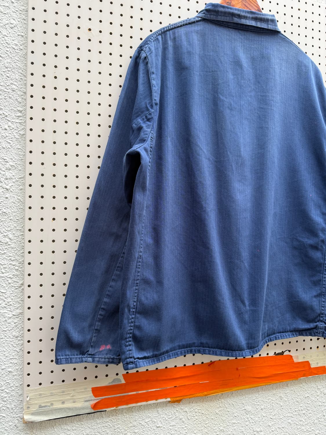 OLD VINTAGE FADED HBT FRENCH 헤링본프렌치워크자켓 상품이미지9