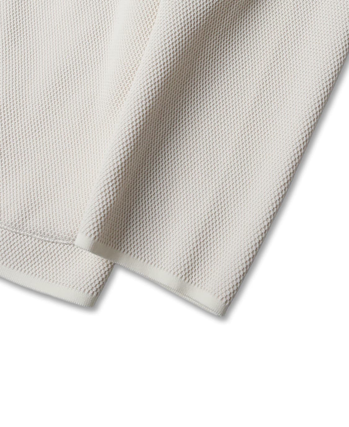 스트라스부르고 [Strasburgo] 오프 화이트 럭셔리 와플 니트 자켓 상품이미지5