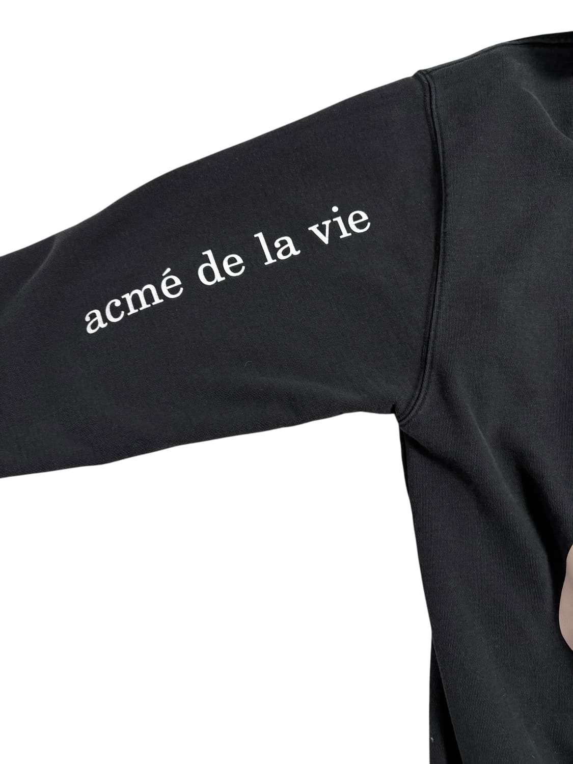 라이프워크 빅라독 퍼플 프린팅 후드티 블랙 상품이미지6