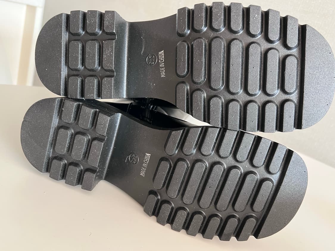 에이블리 첼시&버클 롱부츠 새상품 상품이미지5