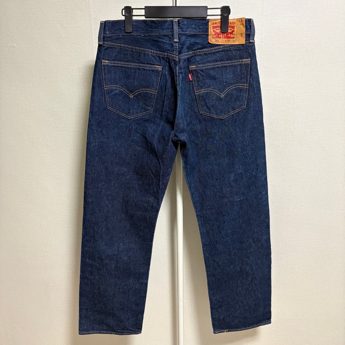 리바이스 501 스트레이트 생지 데님 팬츠 / W34, L30 상품이미지6