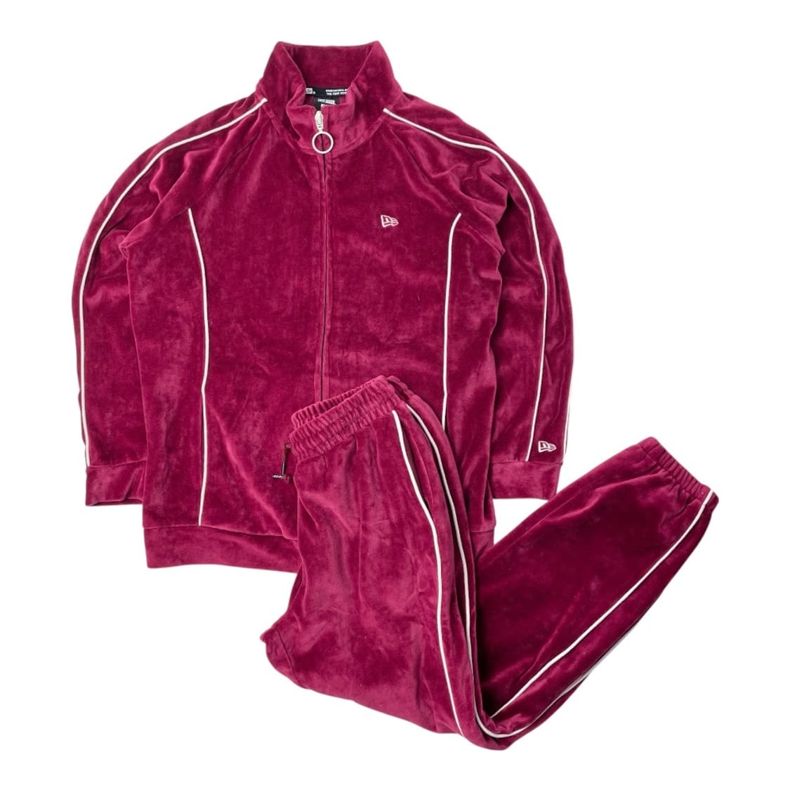 [중고] 뉴에라 키즈 벨벳 트랙 세트 버건디 상품이미지1