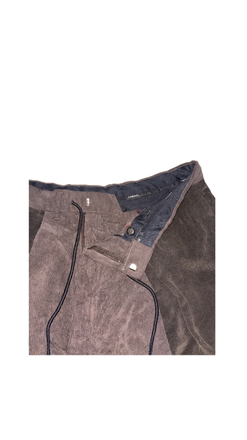 George 브라운 코듀로이 와이드 팬츠 상품이미지3