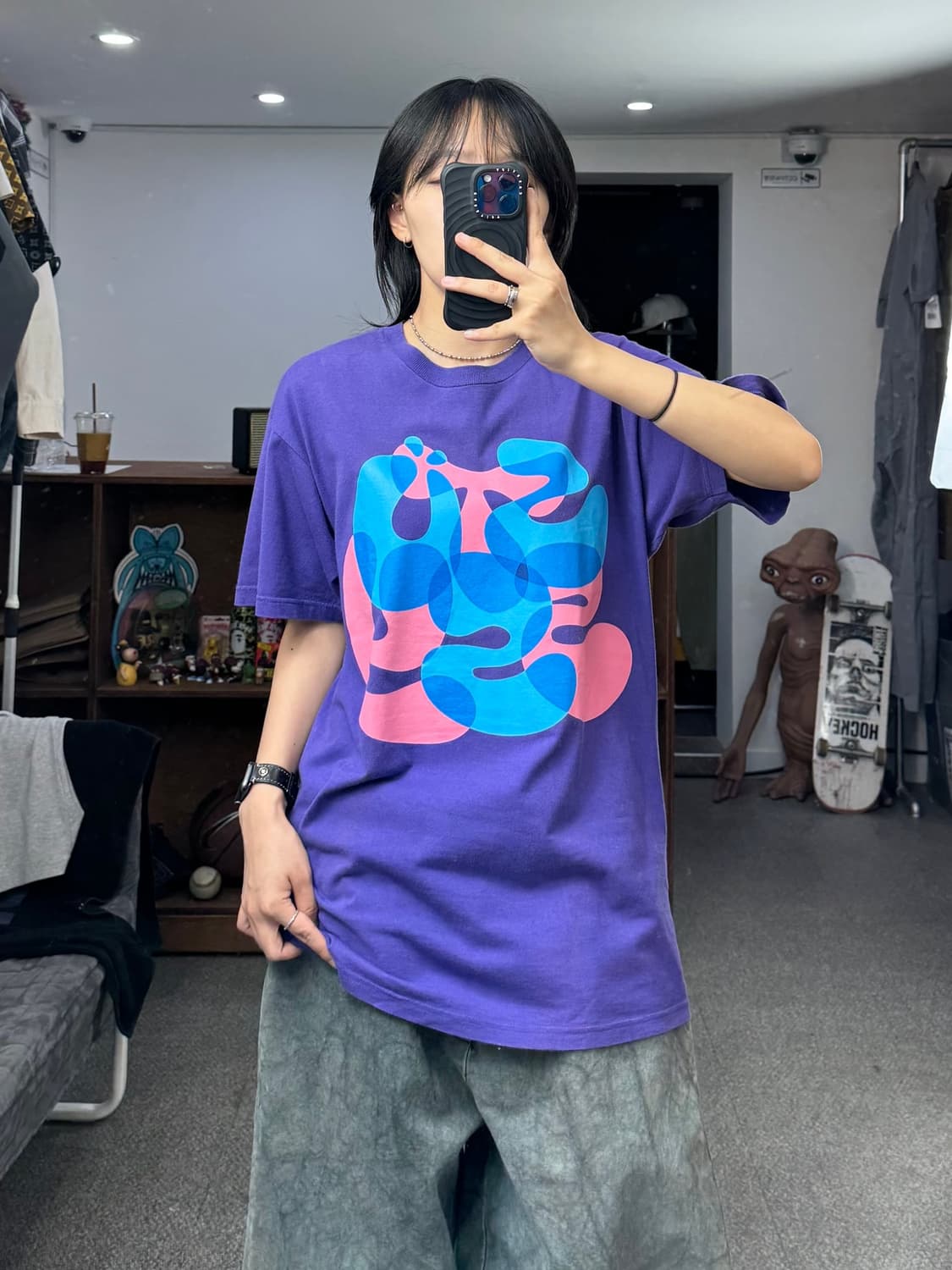 00s 스투시 프린팅 티셔츠 상품이미지5