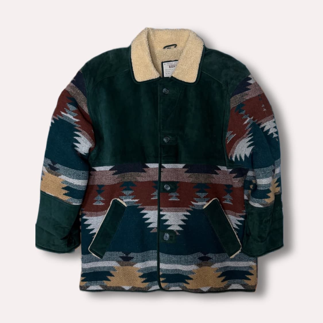 90s Rene native mustang jacket 상품이미지1