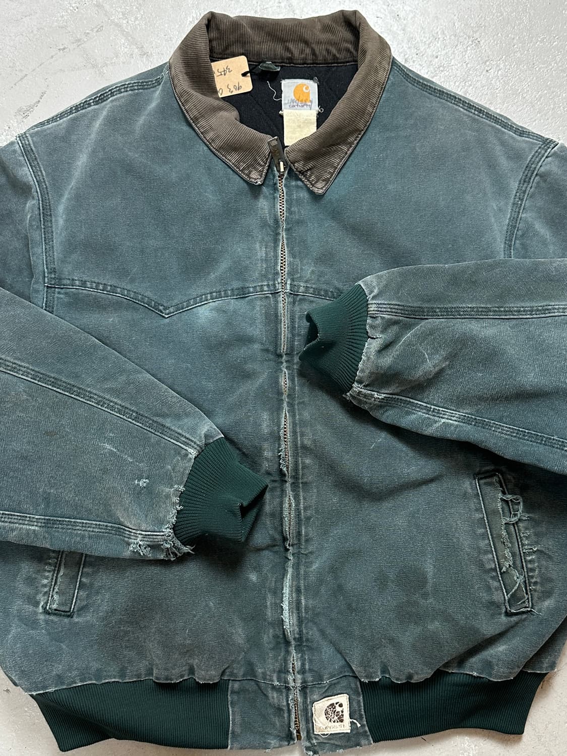 90's OG 칼하트 J14 산타페 HTG 칼하트 디트로이트 자켓 상품이미지7