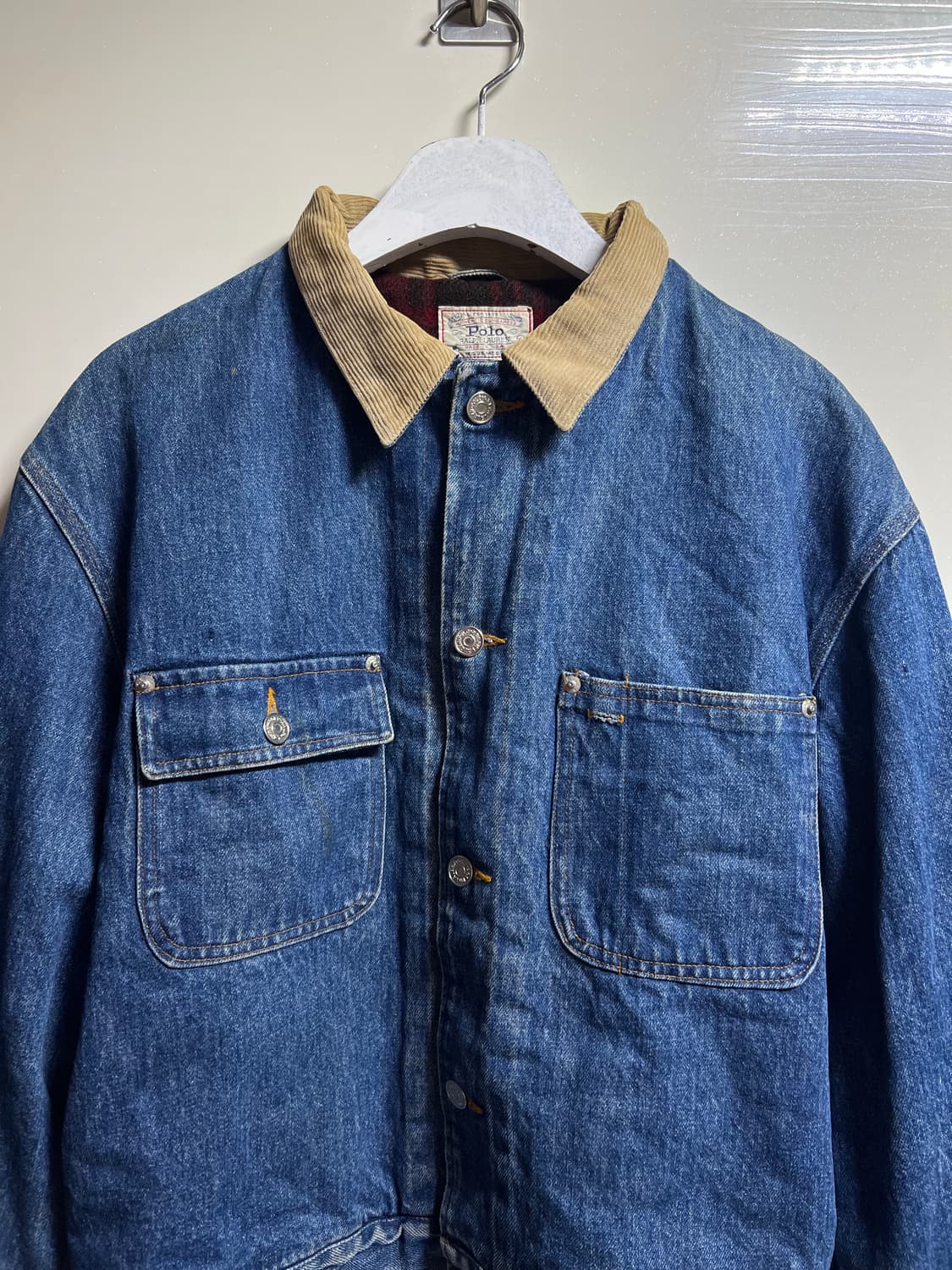 빈티지 폴로 랄프로렌 덩가리 데님 자켓 상품이미지2