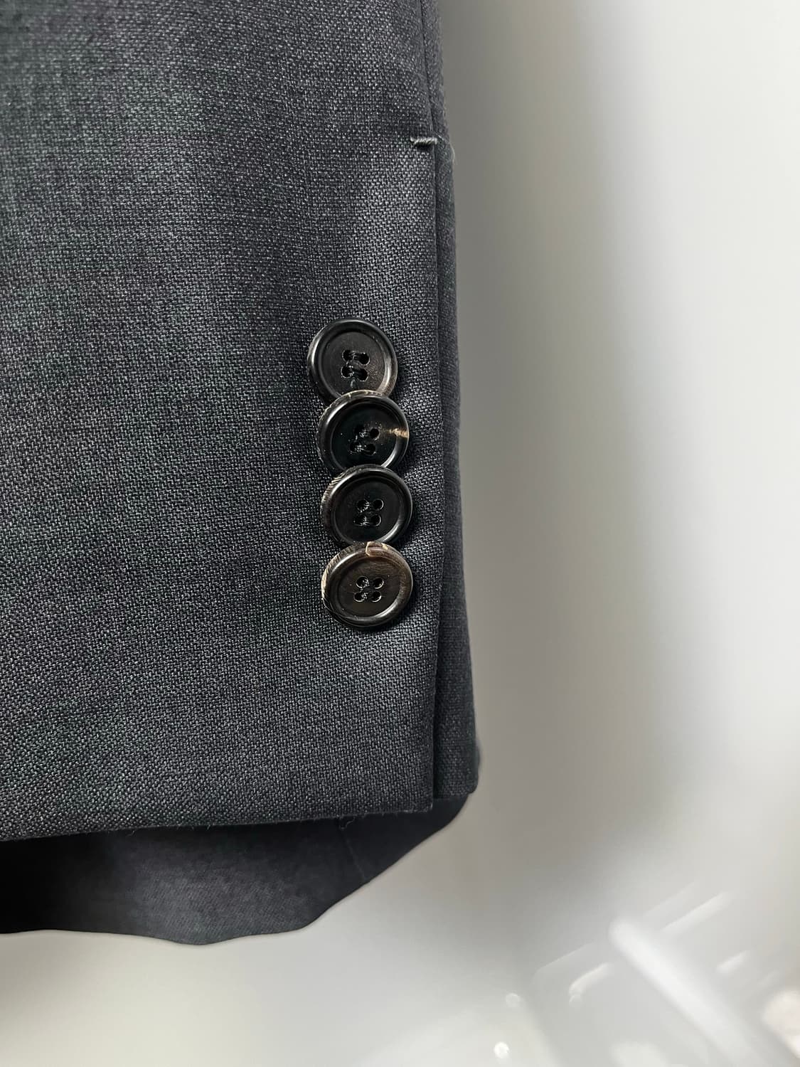 솔리드옴므 그레이 블레이져 100사이즈 상품이미지4