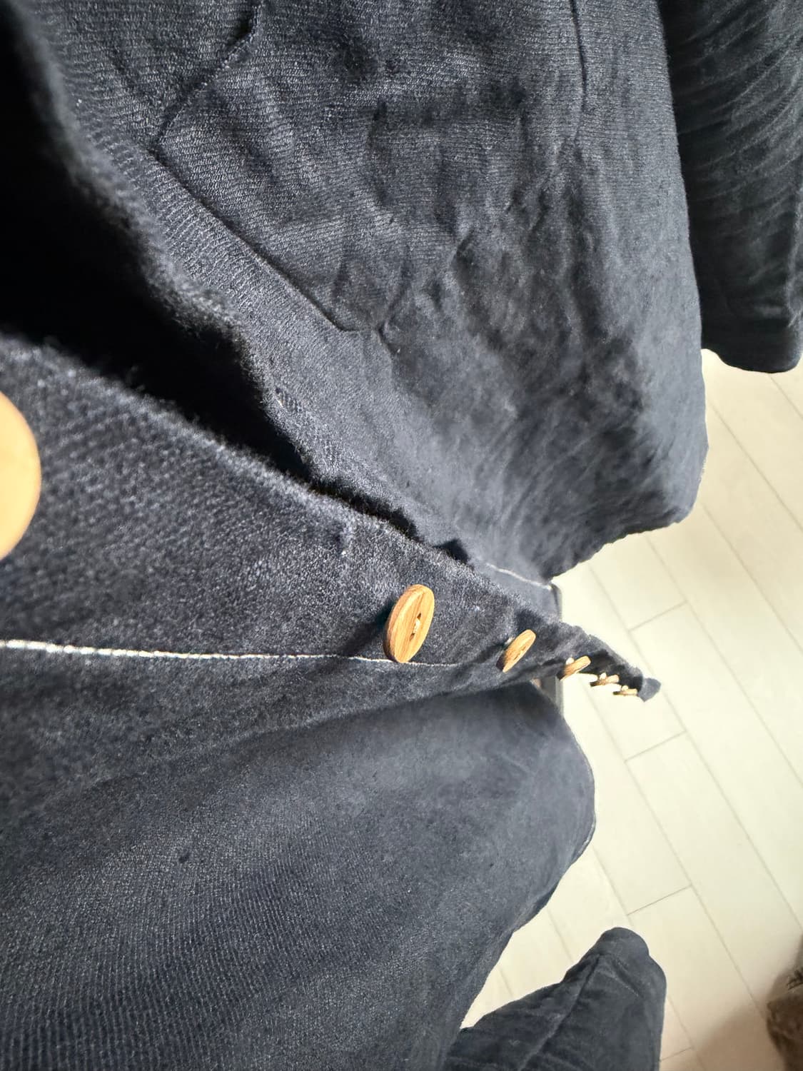 (유일매물) Project by h 홍차염색 인디고 아티잔 셔츠자켓 상품이미지6