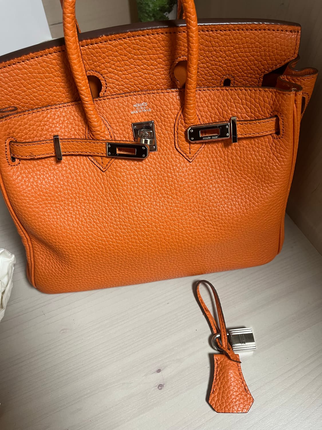 에르메스 버킨백 오렌지 상품이미지4