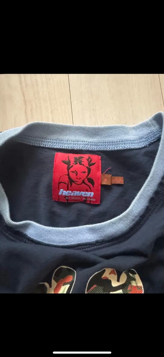 헤븐 바이 마크제이콥스 반팔 티셔츠 네이비 상품이미지3