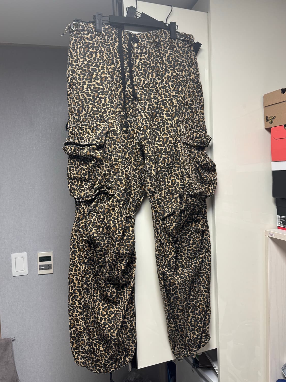 스켈리웩 레오파드 카고 팬츠 L 상품이미지3