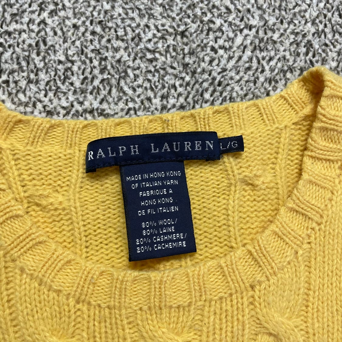 랄프로렌 케이블 니트 상품이미지3