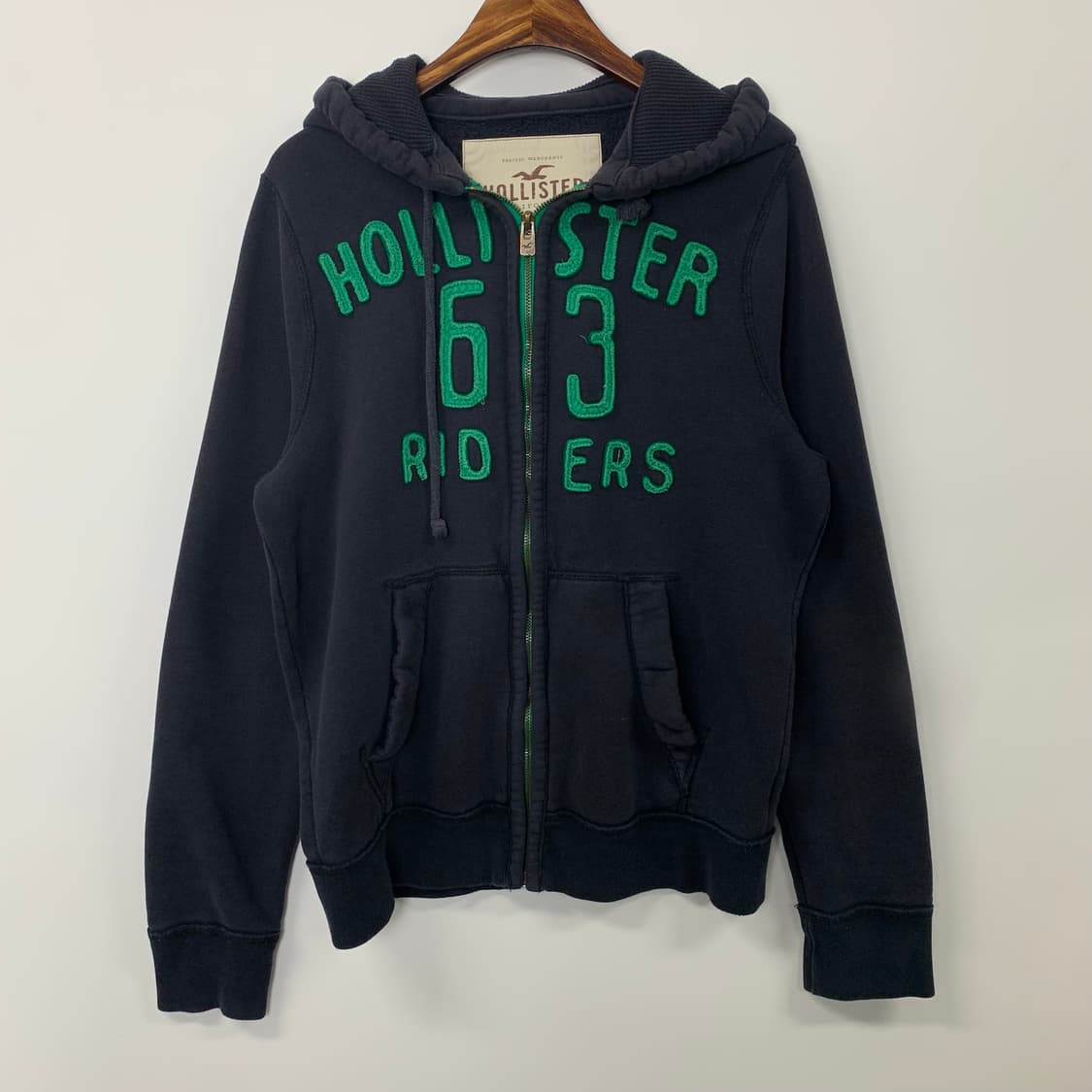 홀리스터 y2k 와투케 블랙 후드집업 상품이미지2