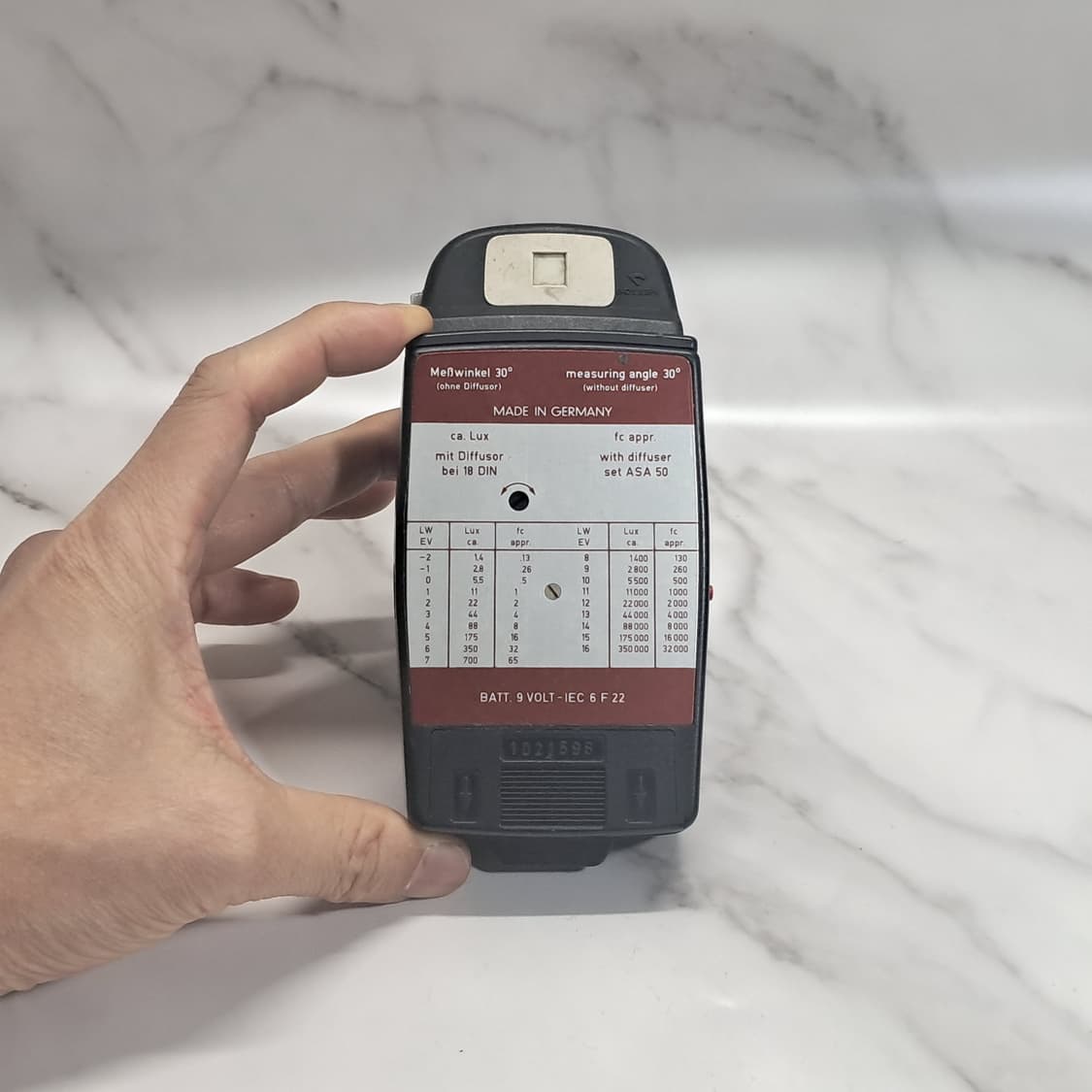 고센 Lunasix F 아날로그 수동 노출계 상품이미지4