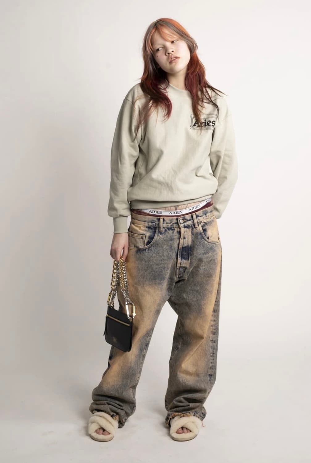 ARIES  에리즈 워시 데님 팬츠 상품이미지2