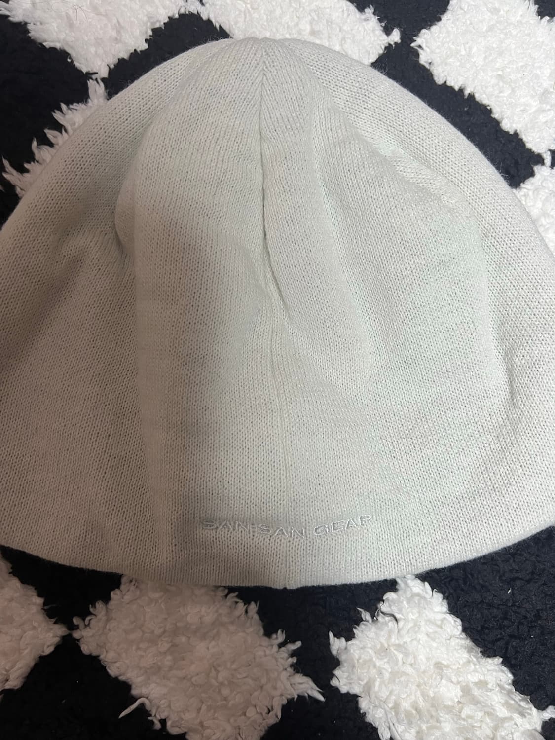 산산기어 비니 라이트그레이 25fw 상품이미지2