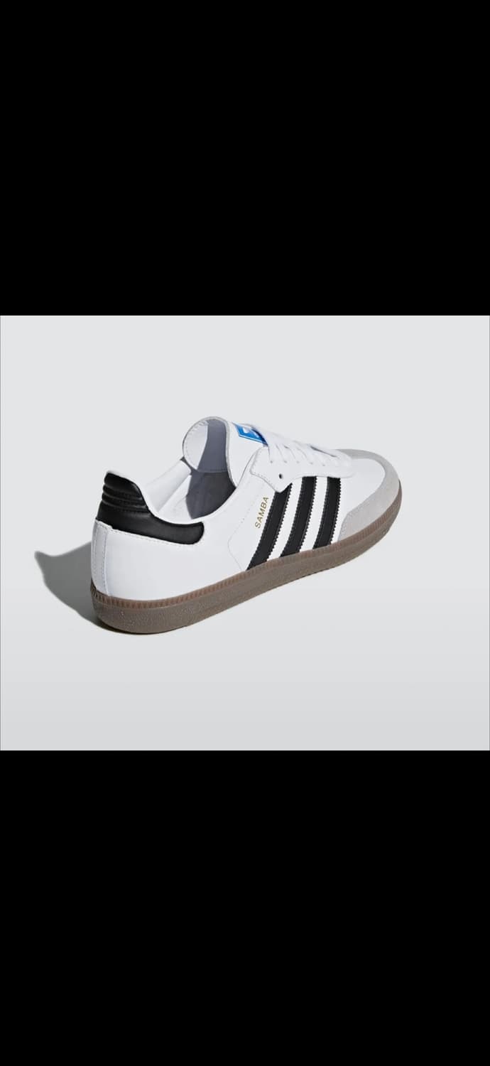 아디다스 삼바 OG 화이트 블랙 235 상품이미지1