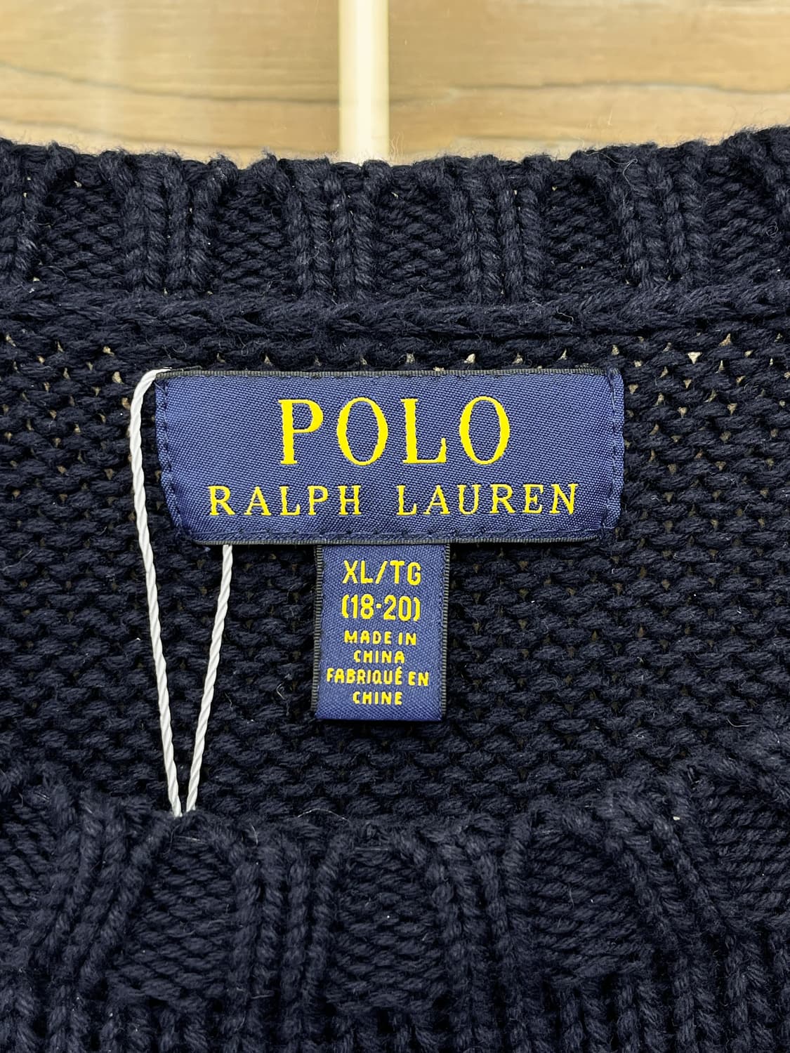 폴로 랄프 로렌 스타 & 스트라이프 스웨터 상품이미지4