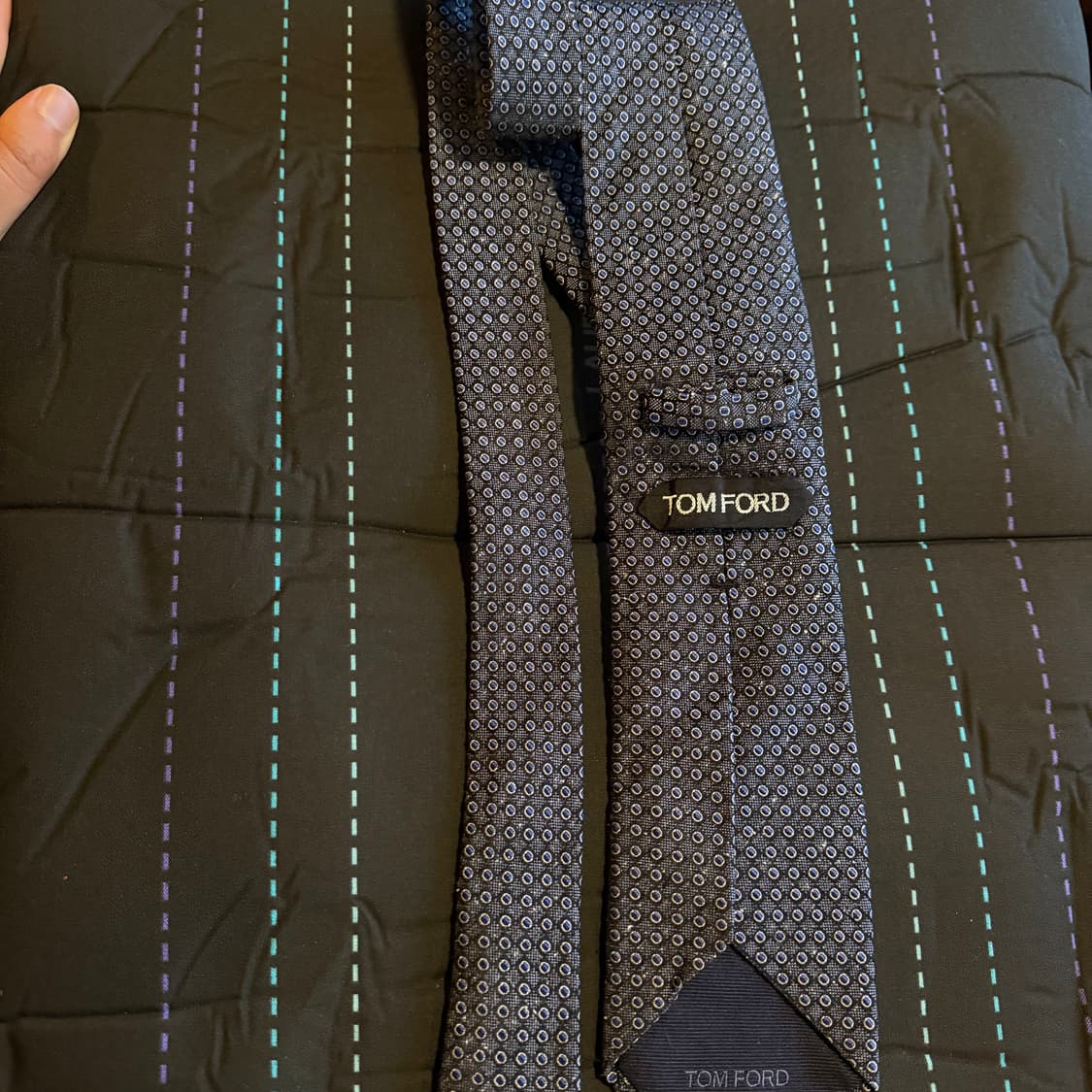 톰포드 마이크로닷 자카드 넥타이 판매 합니다. 상품이미지2