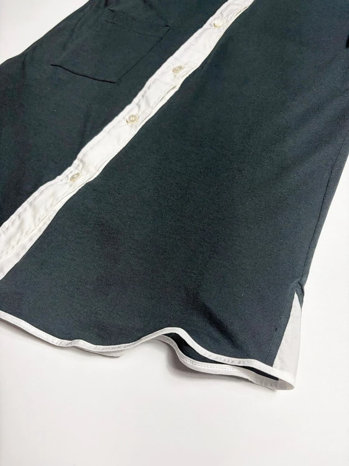마르니 MARNI 배색 코튼 슬리브 리스 셔츠 R1762 상품이미지3